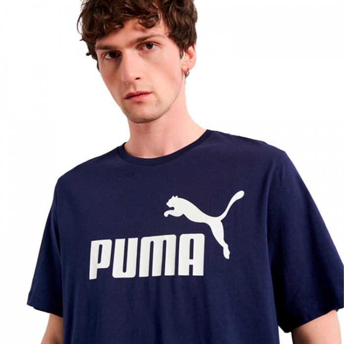 Футболка Puma ESS Logo Tee 58666606 - изображение №5