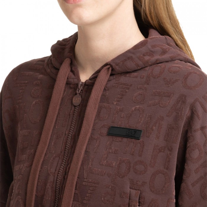 Толстовка EA7 EMPORIO ARMANI SWEATSHIRT HOOD W 7W000007-AF10195-UA006 - 4