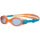 Очки для плавания Speedo FUTURA BIOFUSE GOG JU ORANGE/BLUE 8-012339106