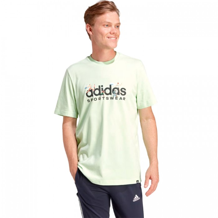 Tricou Adidas M LANDSCAPE SPW IM8306 - imagine №2