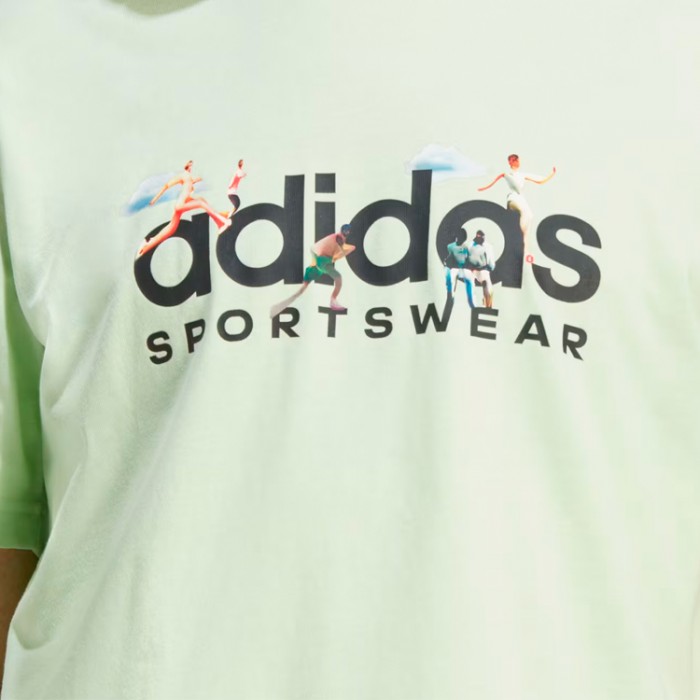 Tricou Adidas M LANDSCAPE SPW IM8306 - imagine №4