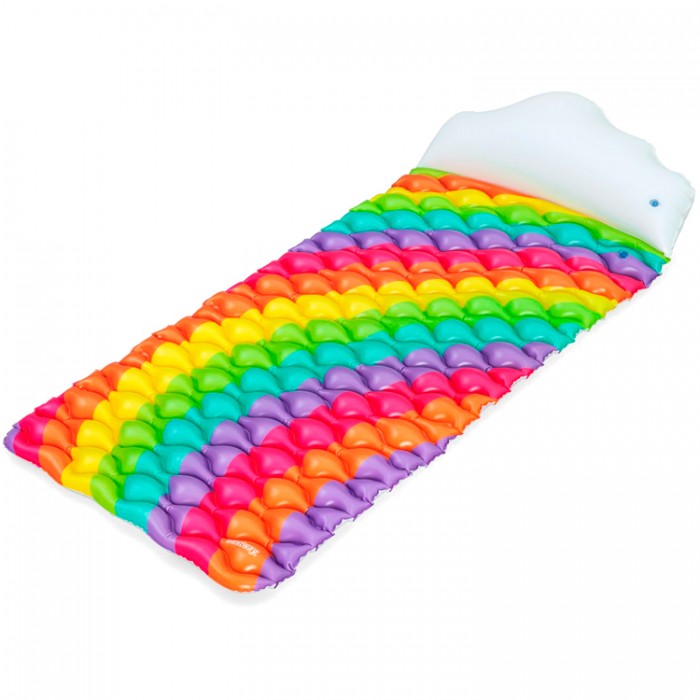 Надувной матрас- плот Bestway RAINBOW DREAMS 44107