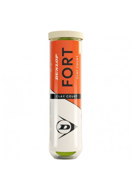 Set mingi pentru tenis 4 buc Dunlop FORT Clay Court 4B PET