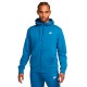 Толстовка Nike M NSW CLUB HOODIE FZ FT BV2648-407