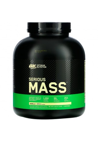 Гейнер Optimum Nutrition SERIOUS MASS VANILLA 6LB