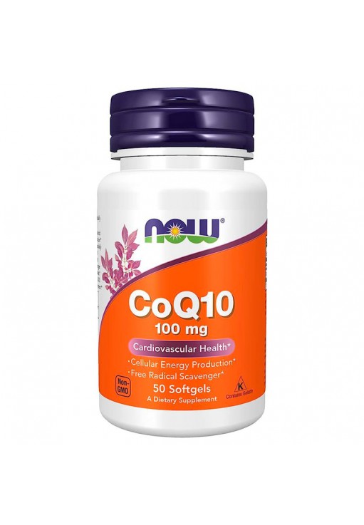 Vitamine Now Foods CoQ10 100mg   50 SGELS
