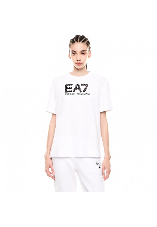 Tricou EA7 EMPORIO ARMANI TRAIN LOGO SERIES W TEE CRYSTA