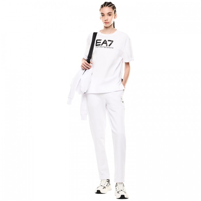 Tricou EA7 EMPORIO ARMANI TRAIN LOGO SERIES W TEE CRYSTA 7W000540-AF12957-U0008 - 4 Tricou EA7 EMPORIO ARMANI TRAIN LOGO SERIES W TEE CRYSTA 7W000540-AF12957-U0008 - 4