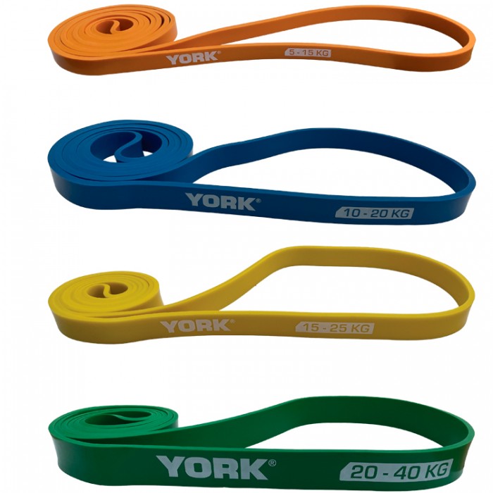 Set benzi elastice YORK Resistance Band Speed Set 80508