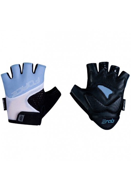 Перчатки велосипедные Force RAB 2 gel LADY
