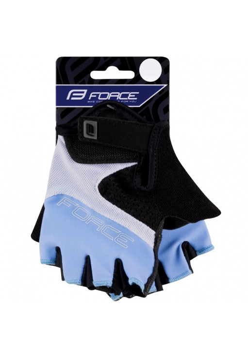 Перчатки велосипедные Force RAB 2 gel LADY