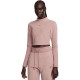 Толстовка Nike W NSW PHNX PLSH LS CROP TOP FN3619-208