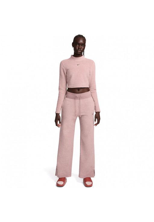 Брюки Nike W NSW PHNX PLSH HR PANT WIDE