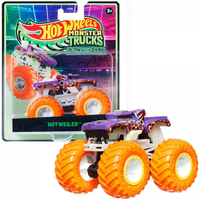 Jucarie masina Mattel Glow in the Dark JFX08