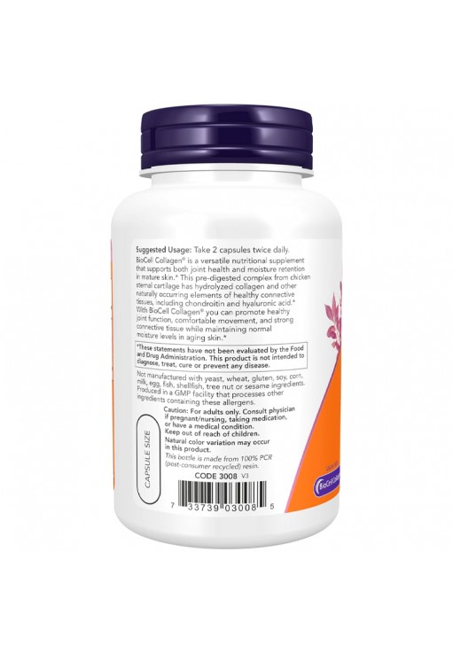 Vitamine Now Foods BioCell Collagen Hydrolyzed Type II