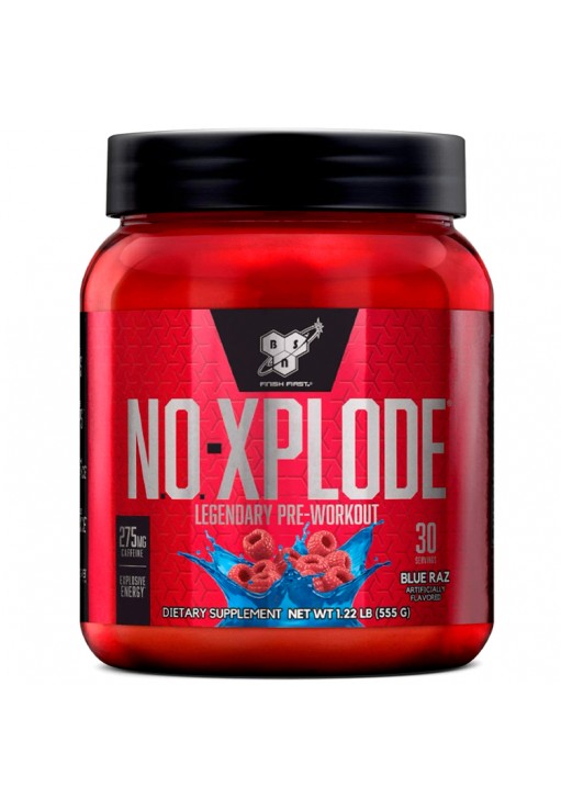 Предтренировочный комплекс BSN No Xplode Legendary Pre-Workout Blue Raspberry 1.22lb