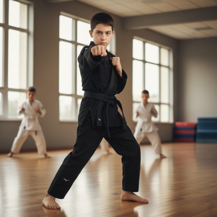 Kimono pentru jiu-jitsu 550g/m2 Mizuno Ju-jitsu gi - 3