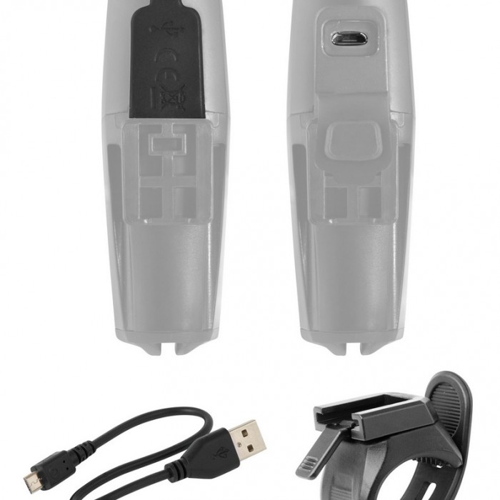 Fara fata Force SHARK 500LM USB 45209 - imagine №2