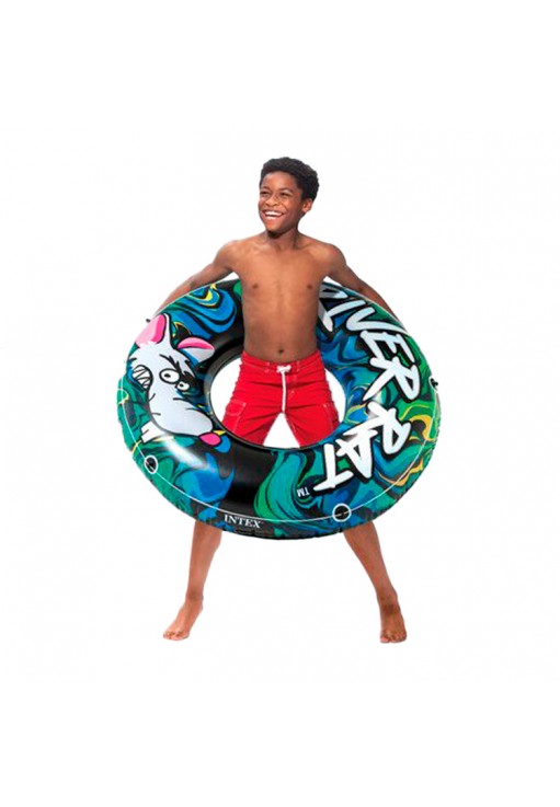 Надувной круг INTEX Inflatable circle 9+