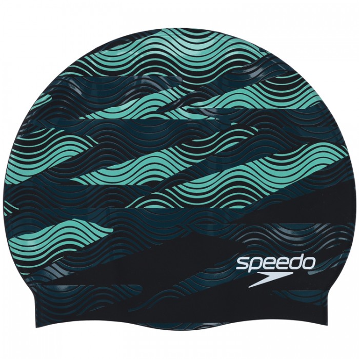 Силиконовая шапочка для плавания Speedo SLOGAN PRT CAP AU/AF/AM 8-0838516009