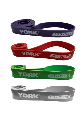 Set benzi elastice YORK Resistance Band Power Set-4