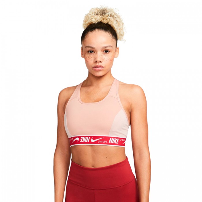 Спортивное бра Nike W NK DF SWSH LOGO BRA DM0562-609