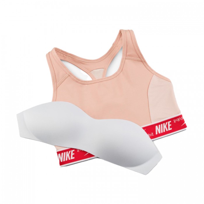 Спортивное бра Nike W NK DF SWSH LOGO BRA DM0562-609 - изображение №6