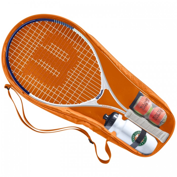 Racheta tenis de camp Wilson ROLAND GARROS ELITE JR KIT 23 WR149210F