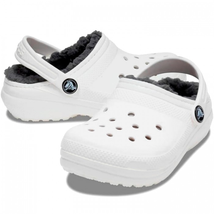 Slapi Crocs Classic Lined Clog K 207010-10M - imagine №3