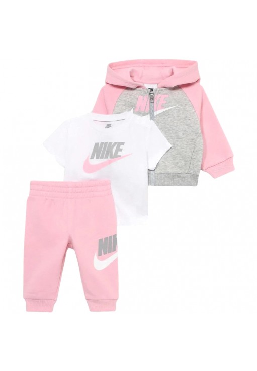 Costum Sportiv + tricou Nike NKN COLOR BLOCKED HBR JOGGER S