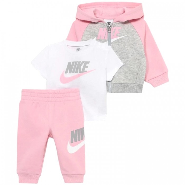 Costum Sportiv + tricou Nike NKN COLOR BLOCKED HBR JOGGER S - 2
