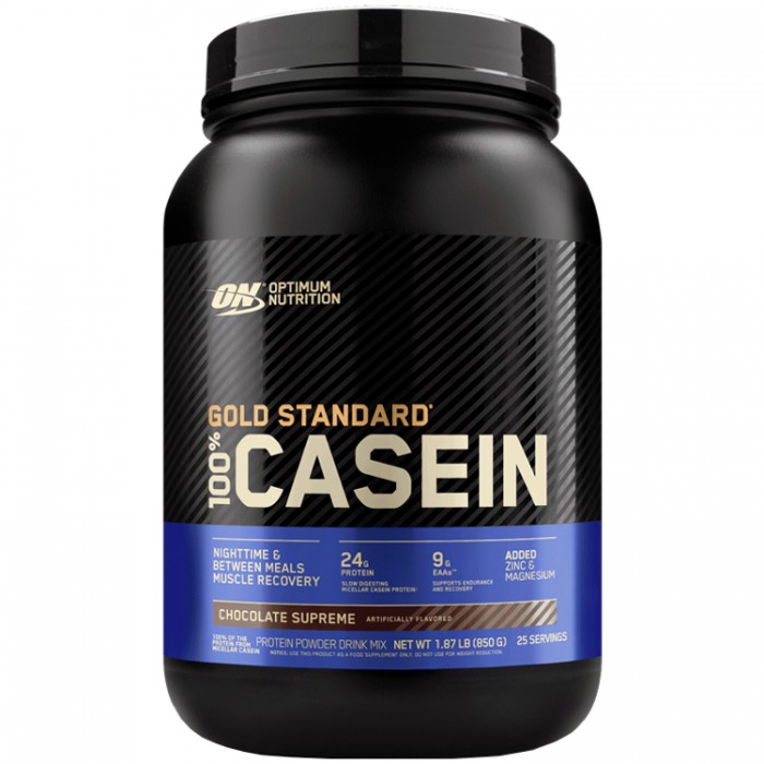 Казеин Optimum Nutrition Gold Standard 100% CASEIN, Chocolate 1.87lb 1116310