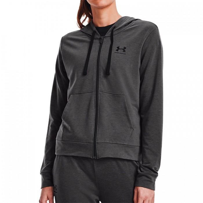 Hanorac Under Armour Rival Terry FZ Hoodie 1369853-010 - 4