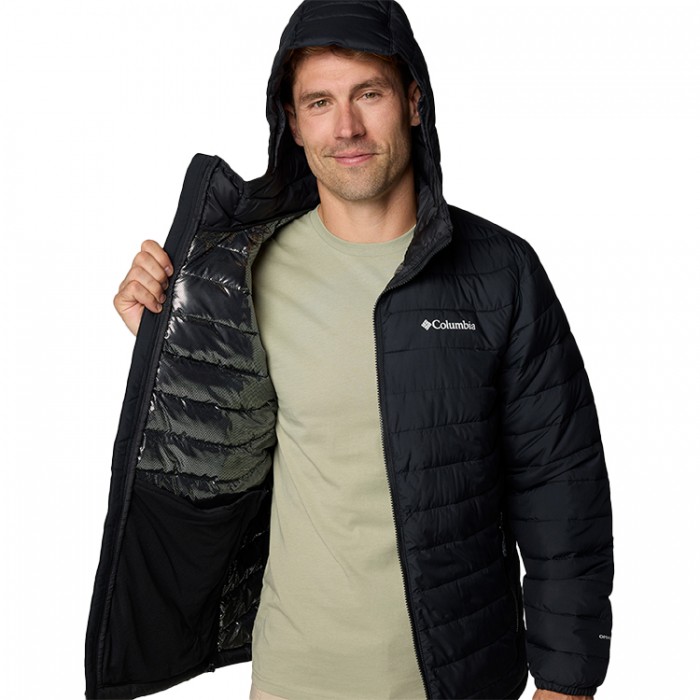 Scurta Columbia Powder Lite II Hooded Jacket 2086941-010 - 2