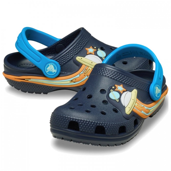Slapi Crocs Classic UFO Lights Clog T 211623-410 - 2