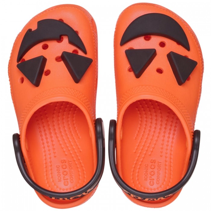Slapi Crocs Csc Jack O Lantern Lights CgT 211686-810 - 4