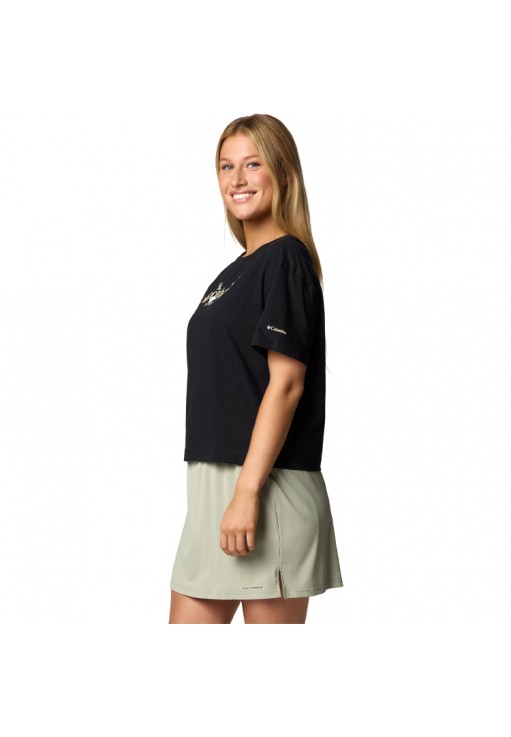 Tricou Columbia Rolling Bend Graphic Relaxed Crop Short Sleeve Shirt