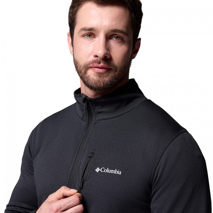 Толстовка Columbia Essential Hike Grid Fleece Full Zip 2136841-010 - 4