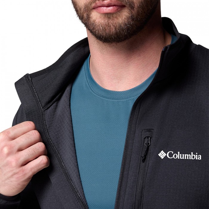 Толстовка Columbia Essential Hike Grid Fleece Full Zip 2136841-010 - 5