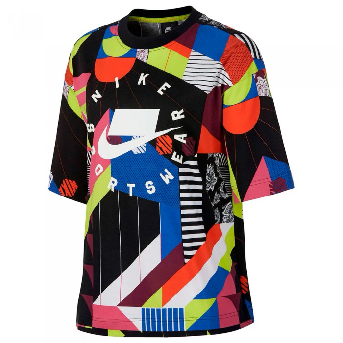 Tricou Nike W NSW NSP TOP SS AOP AT0564-010