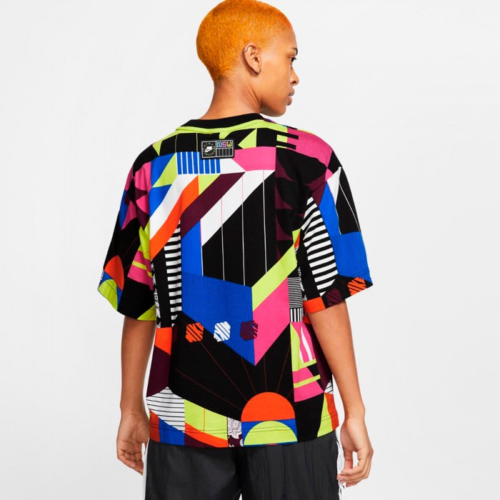 Tricou Nike W NSW NSP TOP SS AOP AT0564-010 - 2