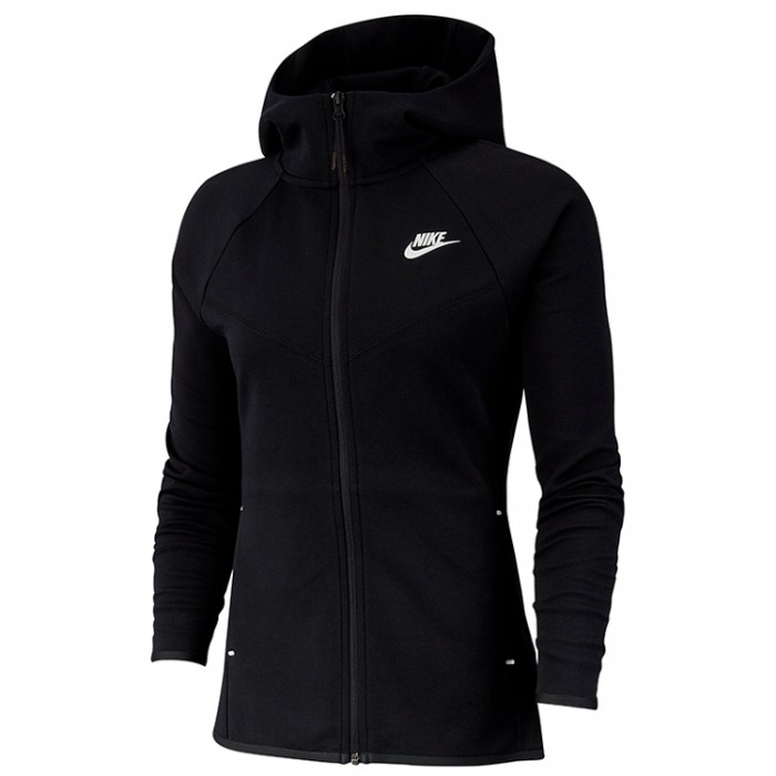 Толстовка Nike W NSW TCH FLC WR HOODIE FZ BV3455-010