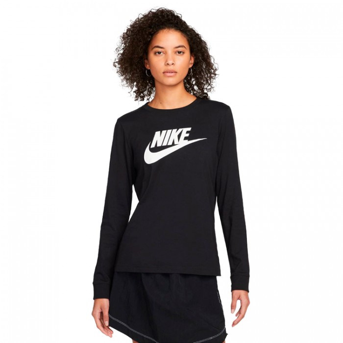 Толстовка Nike W NSW TEE ESSNTL LS ICON FTRA BV6171-010 - 2