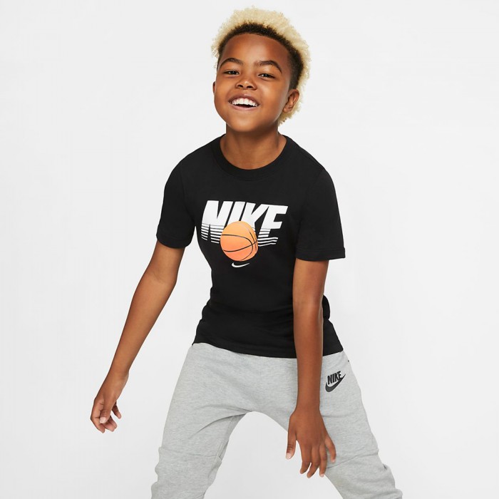 Футболка Nike B NSW TEE BASKETBALL BALL CI9610-010 - 3
