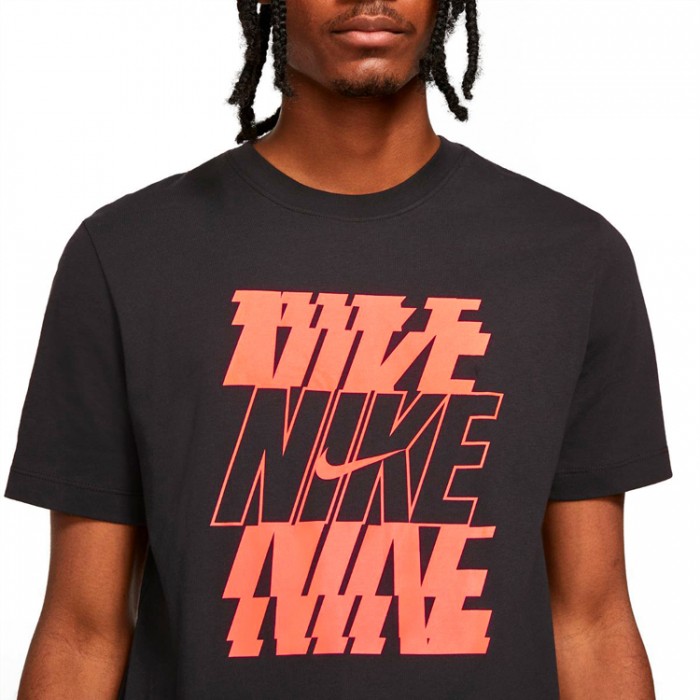 Футболка Nike M NSW TEE SWOOSH/BLOCK 12MO DB6475-010 - 2