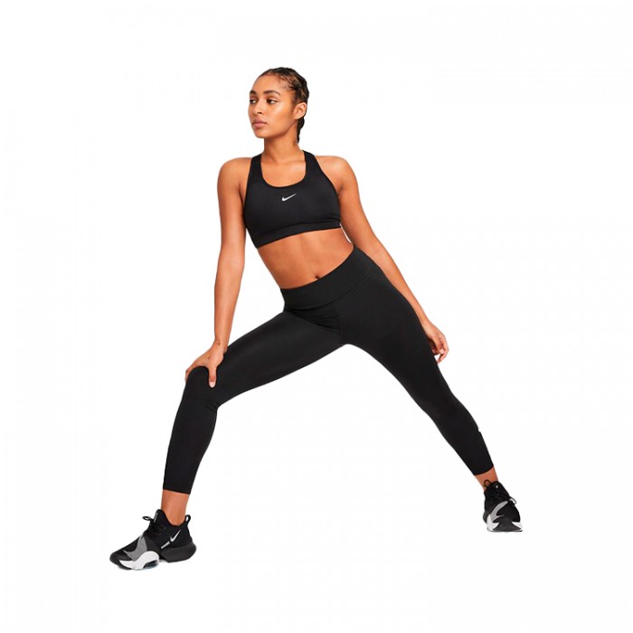 Panta-colanti Nike W NK ONE DF MR CRP TGT DD0247-010 - 2