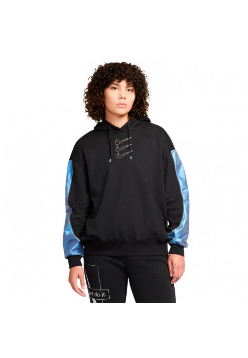 Толстовка Nike W NSW FLC GX HOODIE OPAL
