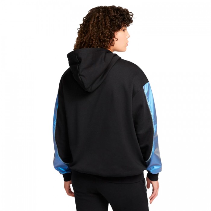 Толстовка Nike W NSW FLC GX HOODIE OPAL DD5133-010 - 4