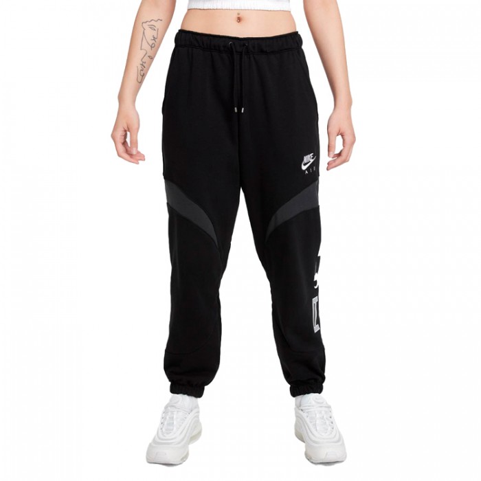 Pantaloni Nike W NSW AIR FLC MR JGGR DD5419-010