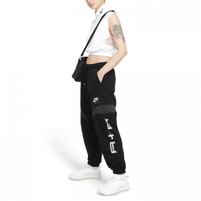 Pantaloni Nike W NSW AIR FLC MR JGGR DD5419-010 - 4